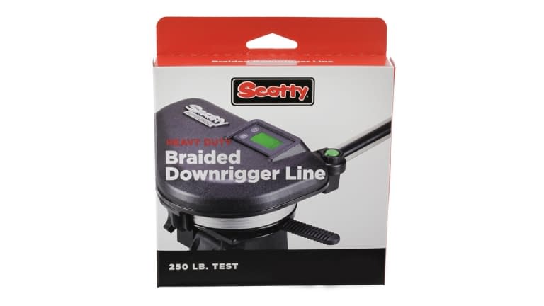 Scotty 2202 Heavy Duty Braided Downrigger Line w/Terminal Kit