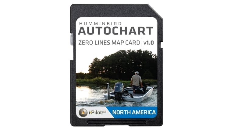 Humminbird AutoChart Zero Line north America