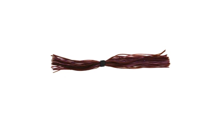 Anglers King Silicone Skirts - Brown Purple Flake