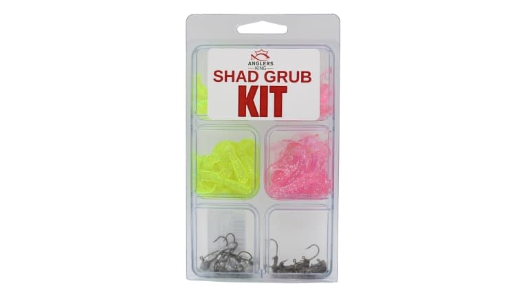 Anglers King Shad Grub Kit - AK-SHADKIT