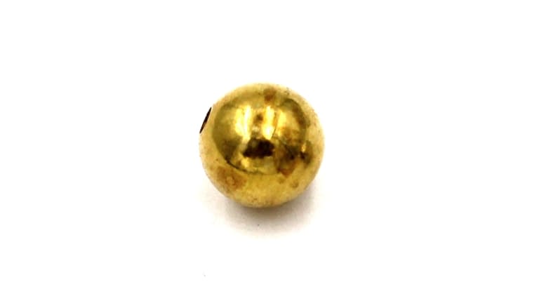 Big Daddy Hollow Beads - Gold