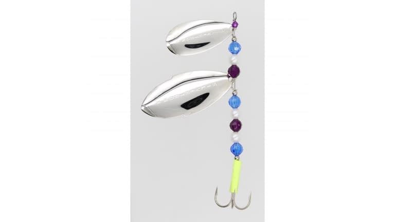 Silvertron Spinner Double Blade - Salmon Candy