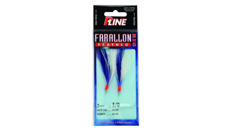P-Line Farallon Feather - FF50-BLU/WHT