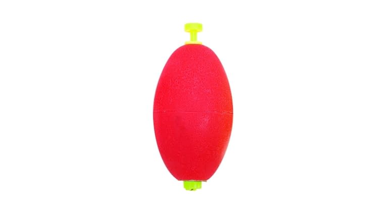 Eagle Claw Oval Weighted Foam Floats 50pk - FFOWR50-2.5