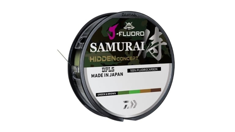 Daiwa J-Fluoro Samurai Hidden Concept Fluorocarbon Line