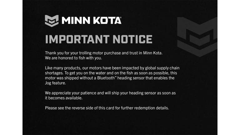 Minn Kota Terrova 80 W/ Micro Remote - JOI 2022 Consumer Terrova and Ulterra i-Pilot Insert 41822-1
