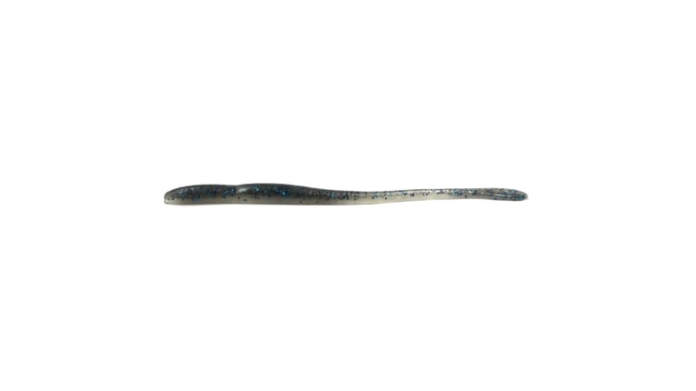 Keeper Custom Worms Straight Tail Worms - Blue Ghost