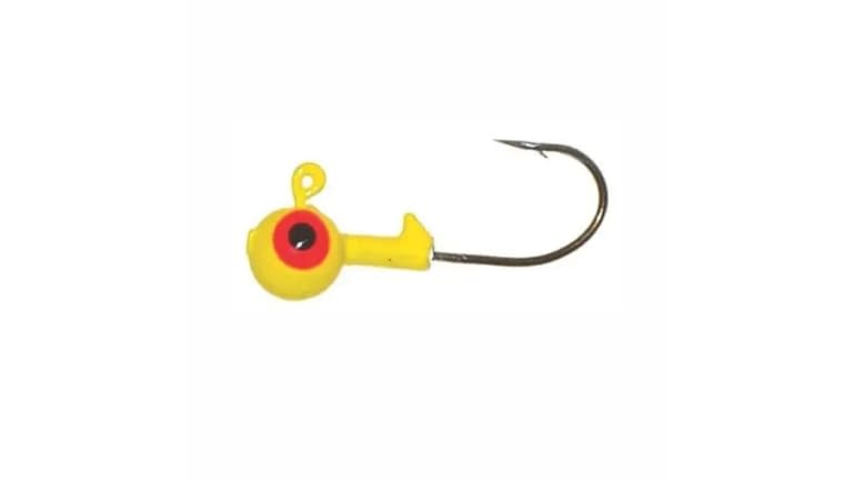 Luck E Strike Painted Round Jig Heads - Y