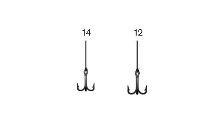 Pucci Snelled Treble Hooks