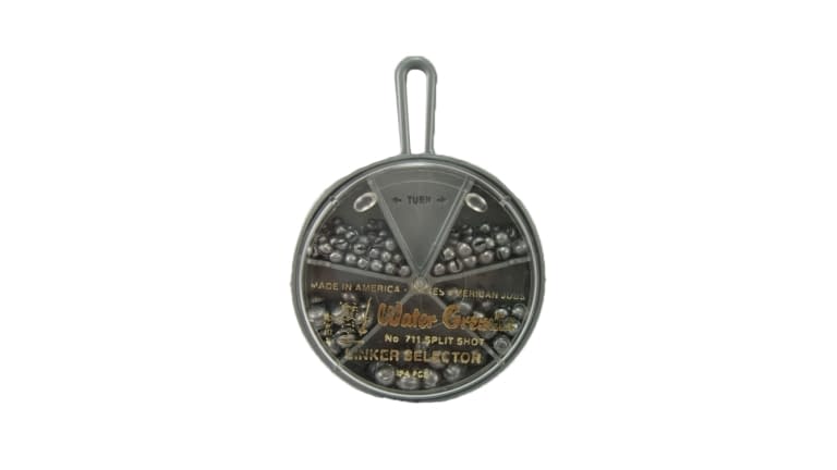 Water Gremlin Split Shot Sinker Selector Case