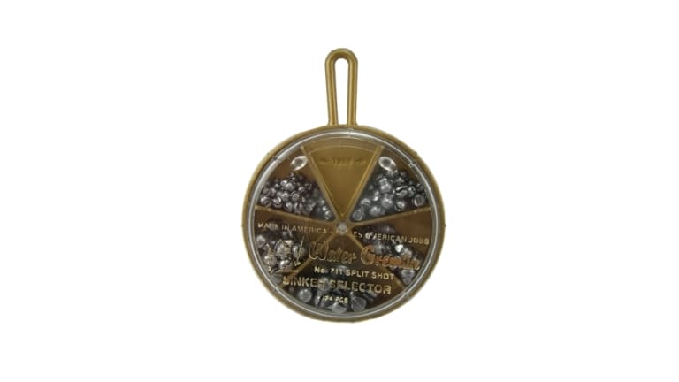 Water Gremlin Jumbo Split Shot Sinker Selector Case