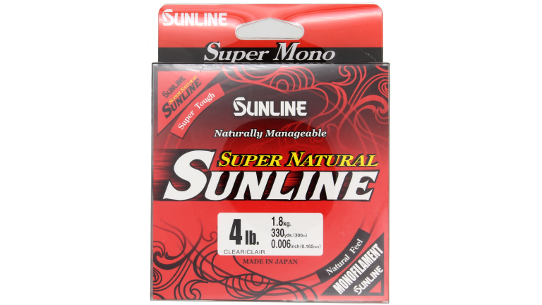Sunline Super Natural Monofilament 330yd - 63758740