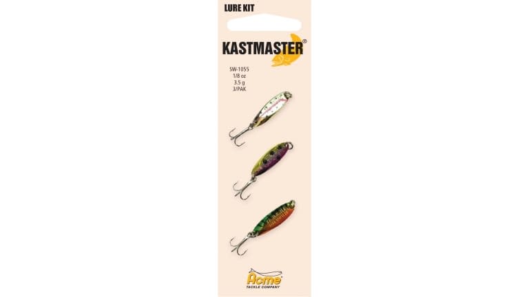 Acme 3-Piece Kastmaster Kit Painted 1/8oz