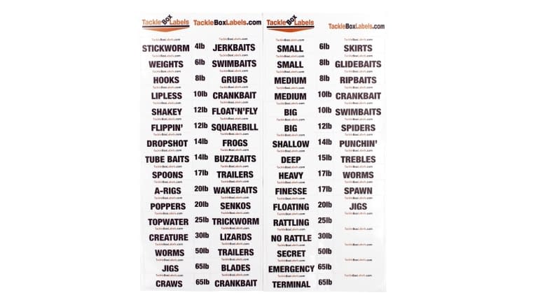 Pro Bass Tackle Box Labels From Bass Angler Magazine - tackle_box_labels