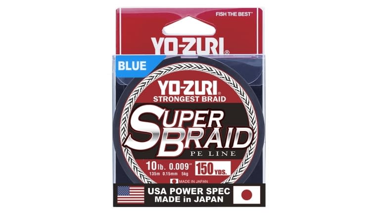 Yo-Zuri SuperBraid 150yd - SB10LBBL150