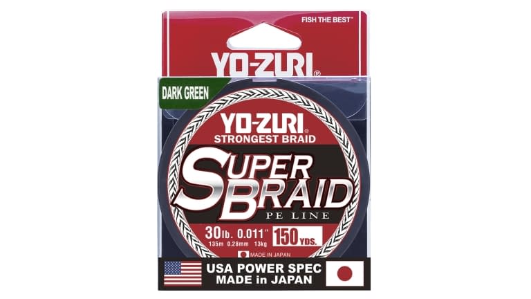 Yo-Zuri SuperBraid 150yd - SB30LBDG150