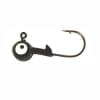Luck ''E'' Strike Painted Round Jig Heads - Style: Black