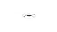 American Fishing Wire Brass Swivel #1/0 Nickle 1000pk - Thumbnail