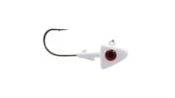 Dolphin Tackle Painted Arrowhead Jig Head - PKAHE112-6WH - Thumbnail