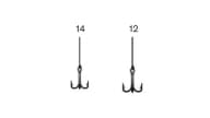 Pucci Snelled Treble Hooks
